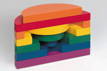 Rainbow Archesú creative blocks.